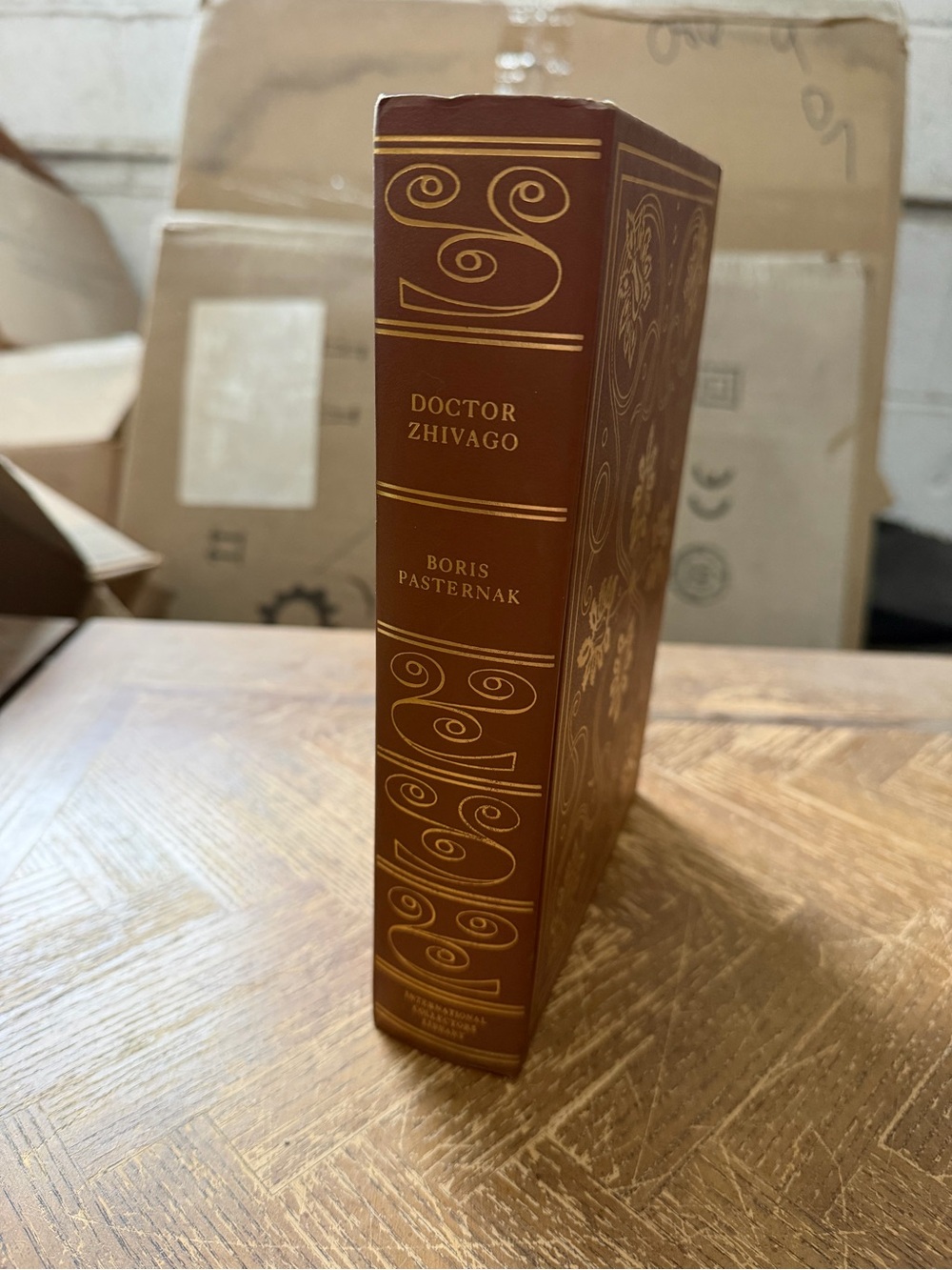 Doctor Zhivago Vintage International Collectors Library Edition Book